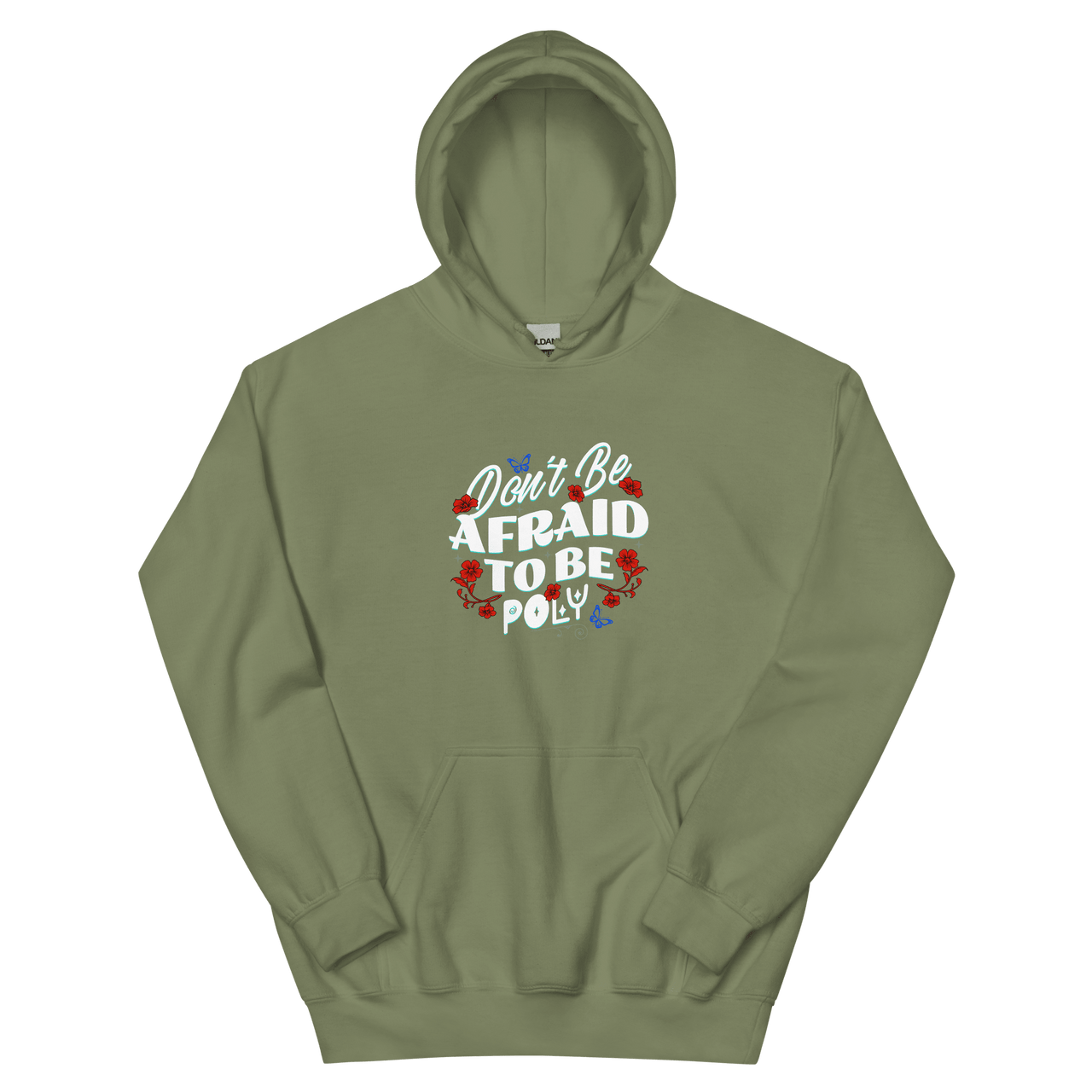 Don't Be Afraid Hoodie - trystamor
