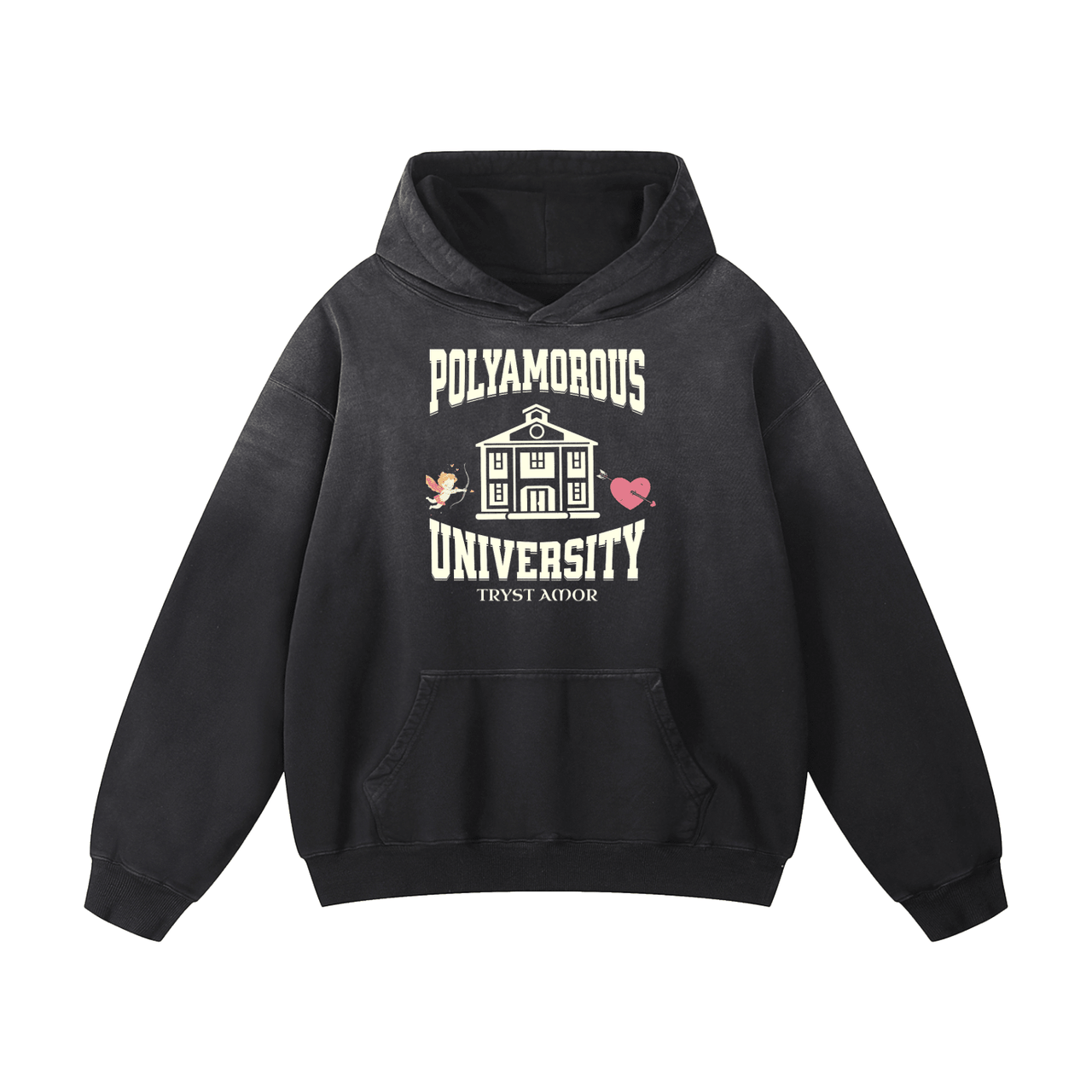 Heavyweight Sunfade Oversized Hoodie - trystamor