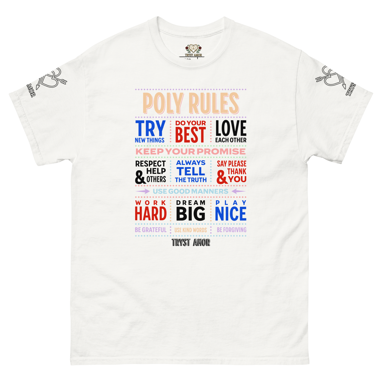 Poly Rules Tee - trystamor