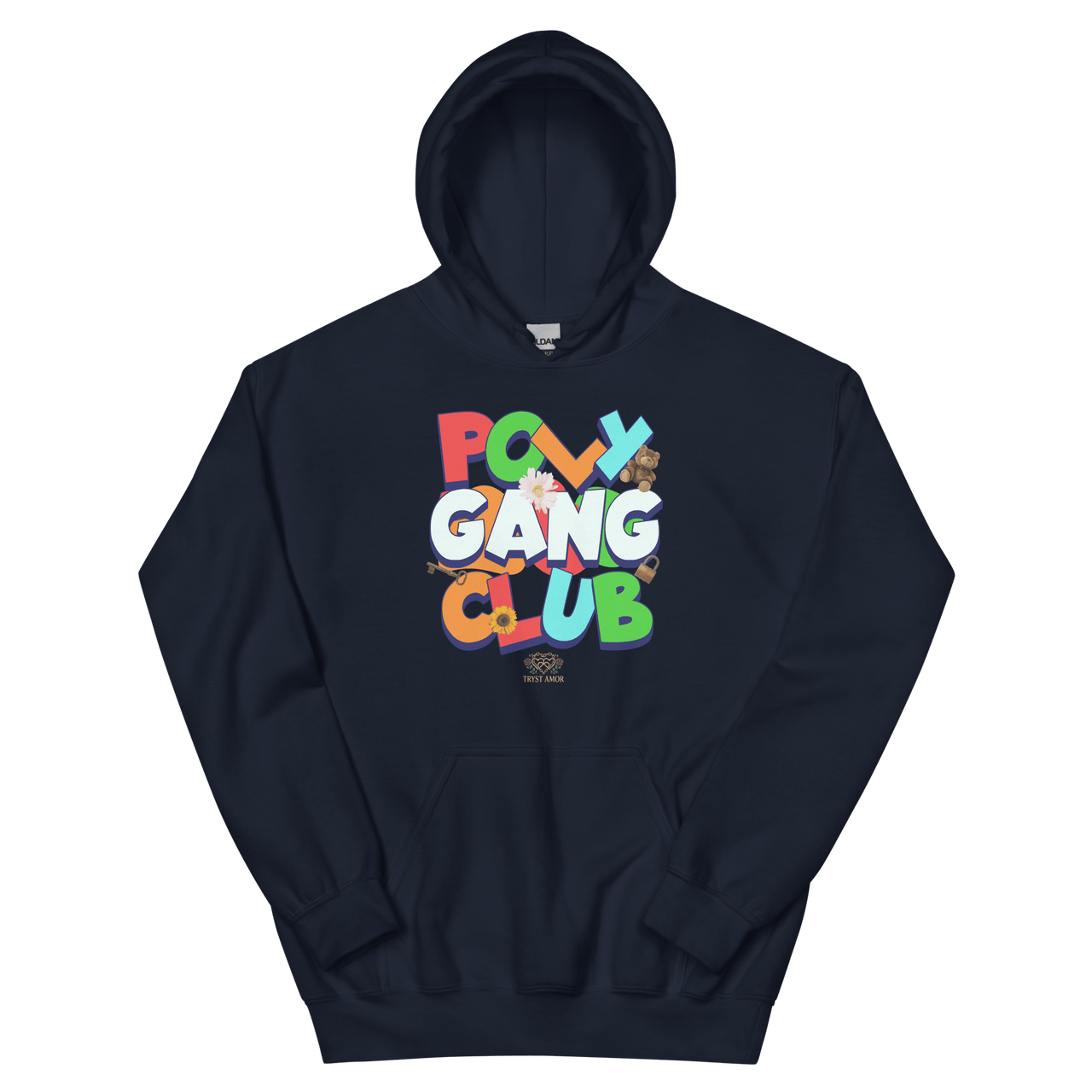 PolyGang Club Hoodie - trystamor