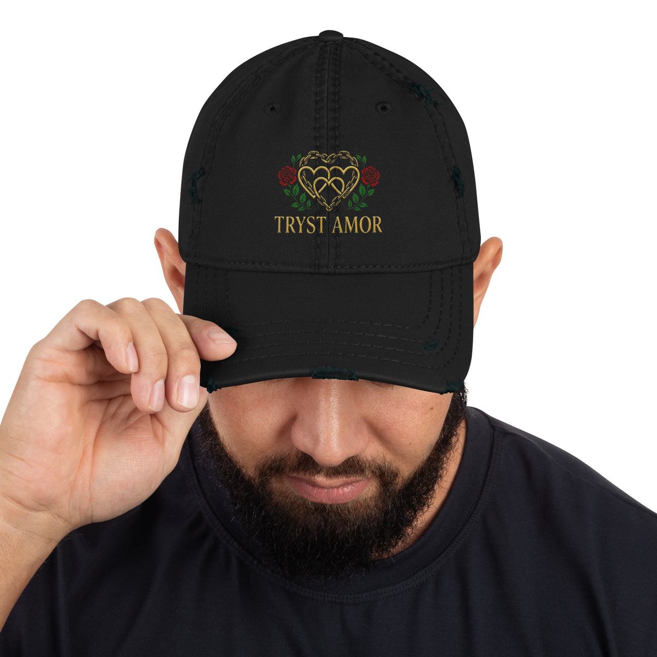 Tryst Amor Distressed Hat - trystamor