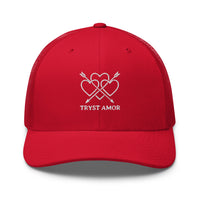 Tryst Amor Mesh Back Trucker Cap - trystamor