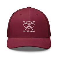 Tryst Amor Mesh Back Trucker Cap - trystamor