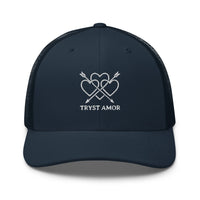 Tryst Amor Mesh Back Trucker Cap - trystamor