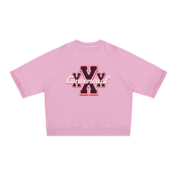 Unisex Vintage Wash Boxy Short Sleeve Sweatshirt - trystamor